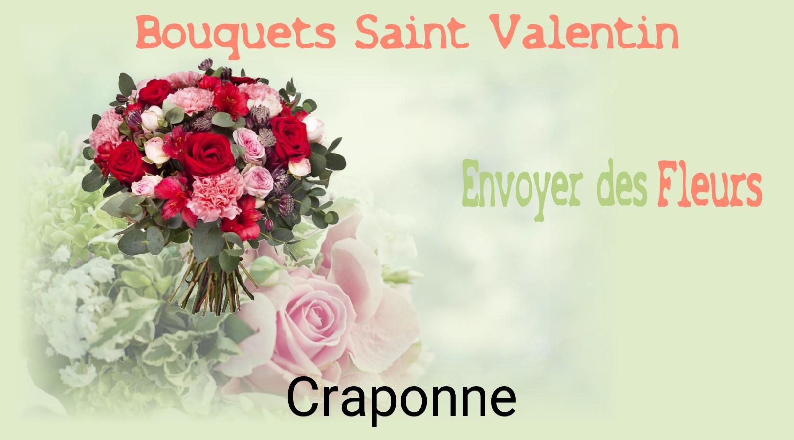 Roses de Saint-Valentin livrées à Craponne